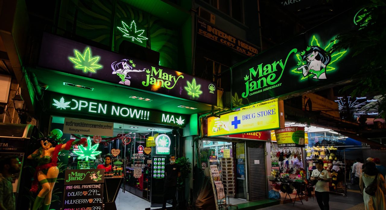 cannabis tourism in Thailand